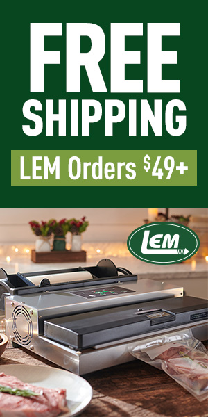 FREE Shipping on LEM Orders $49+