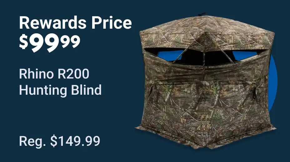 Rewards Price $99.99 Rhino R200 Hunting Blind