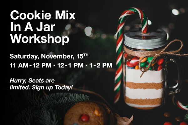 Cookie In A Jar Workshop