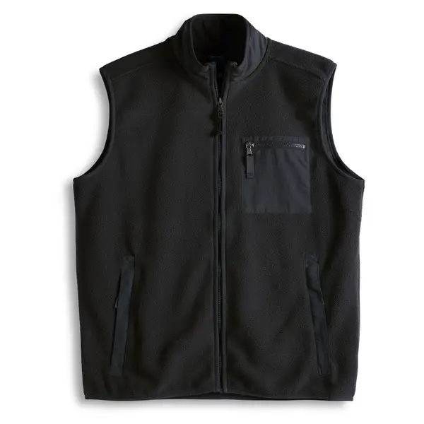 Work N' Sport Men's Polar Fleece Zip Vest