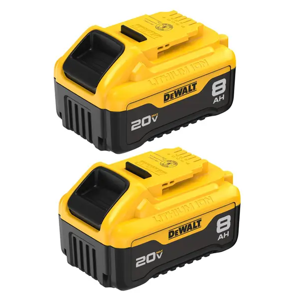 DEWALT  2-Pk 20V MAX* 8Ah Battery