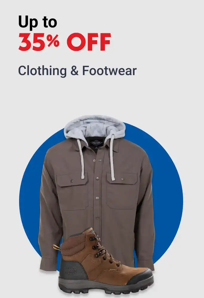 Up to 35% OFF Clothing & Footwear