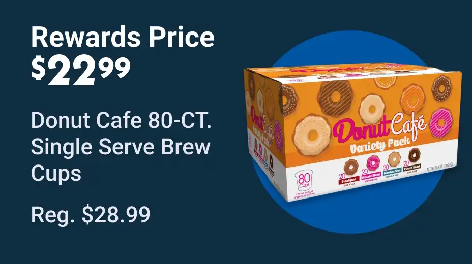 Rewards Donut Cafe Offer