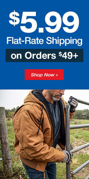 Flat-Rate Shipping on Orders $49+