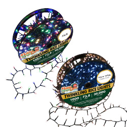 Holiday Bright Lights 1000 ct. Twinkling Rice Lights