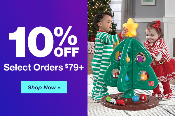 10% OFF Shipped Orders $79+