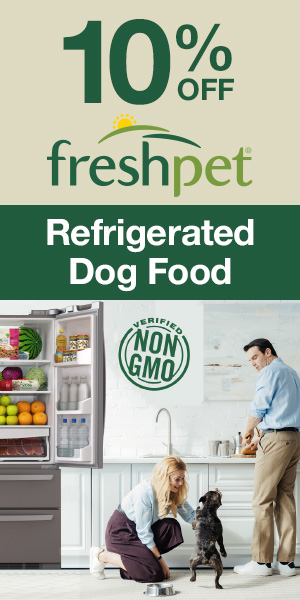 10% OFF Freshpet Refrigerated Dog Food
