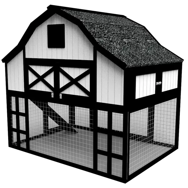 Rugged Ranch Omaha Chicken Coop Set