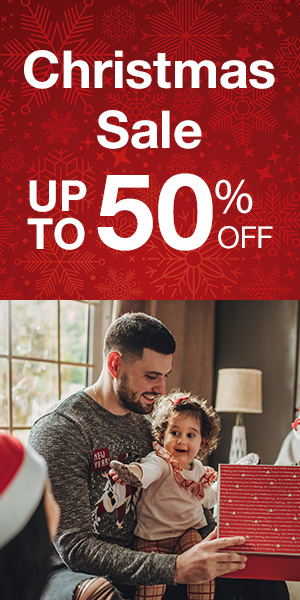 Christmas Sale Up to 25% OFF