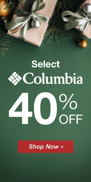 20% OFF Select Columbia Apparel