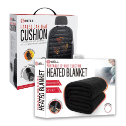 BWell Heated Seat Cushion & Blanket