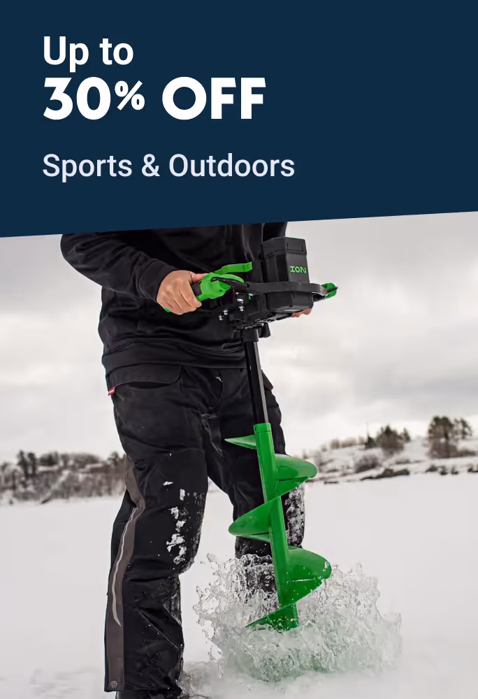 Up to 30% OFF Sports & Outdoors