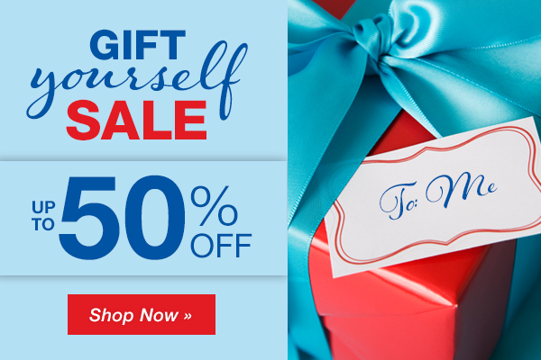 Gift Yourself: Up to 50% OFF