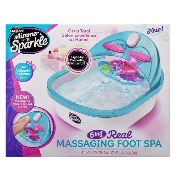 Cra-Z-Art 6-in-1 Real Massaging Foot Spa