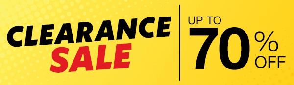 Clearance Sale Up to 70% OFF