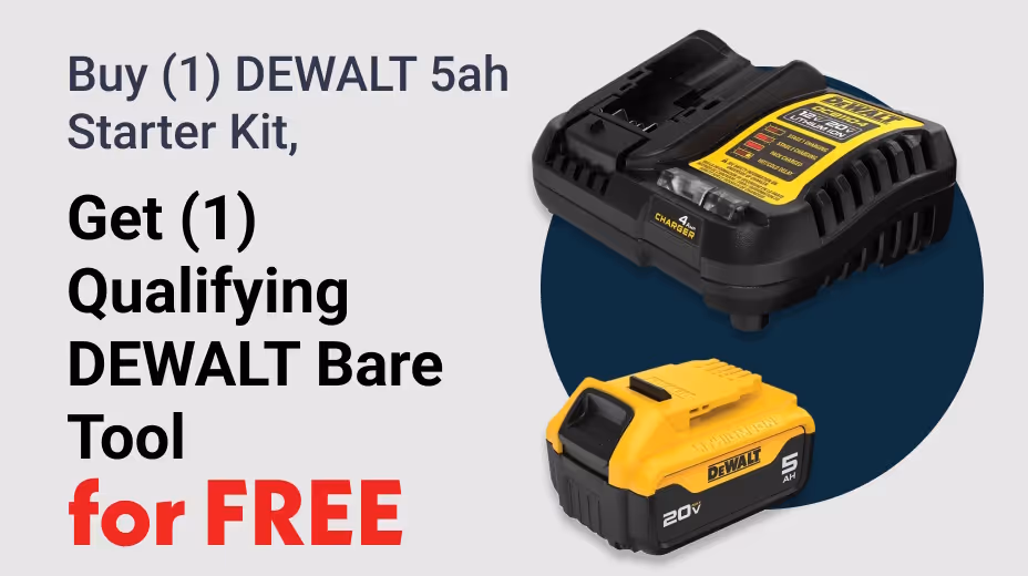 DEWALT Buy One, Get One FREE Deals Today!