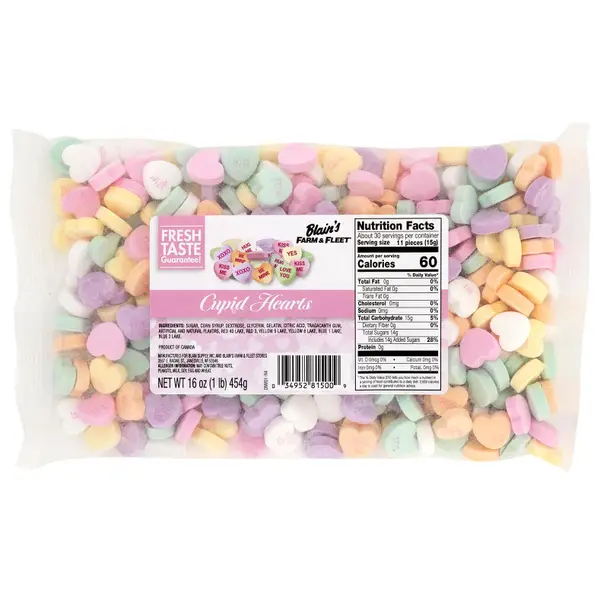16 oz Cupid Hearts Candy
