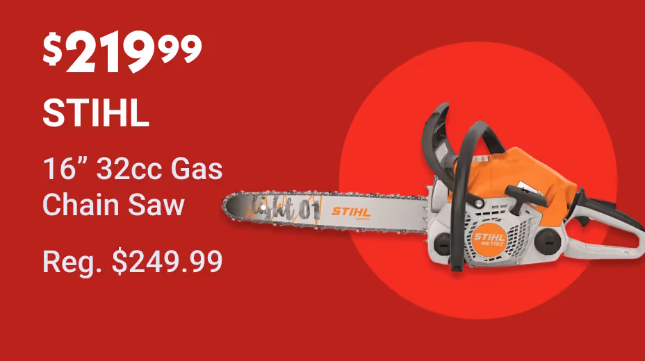 Stihl chainsaw on sale