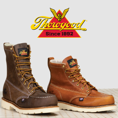 Two pairs of Thorogood Boots