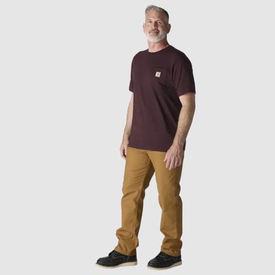 Man wearing workwear outfit