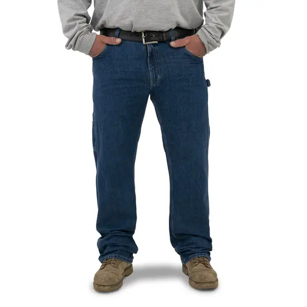 KEY Men's Ring Spun Denim Dungarees