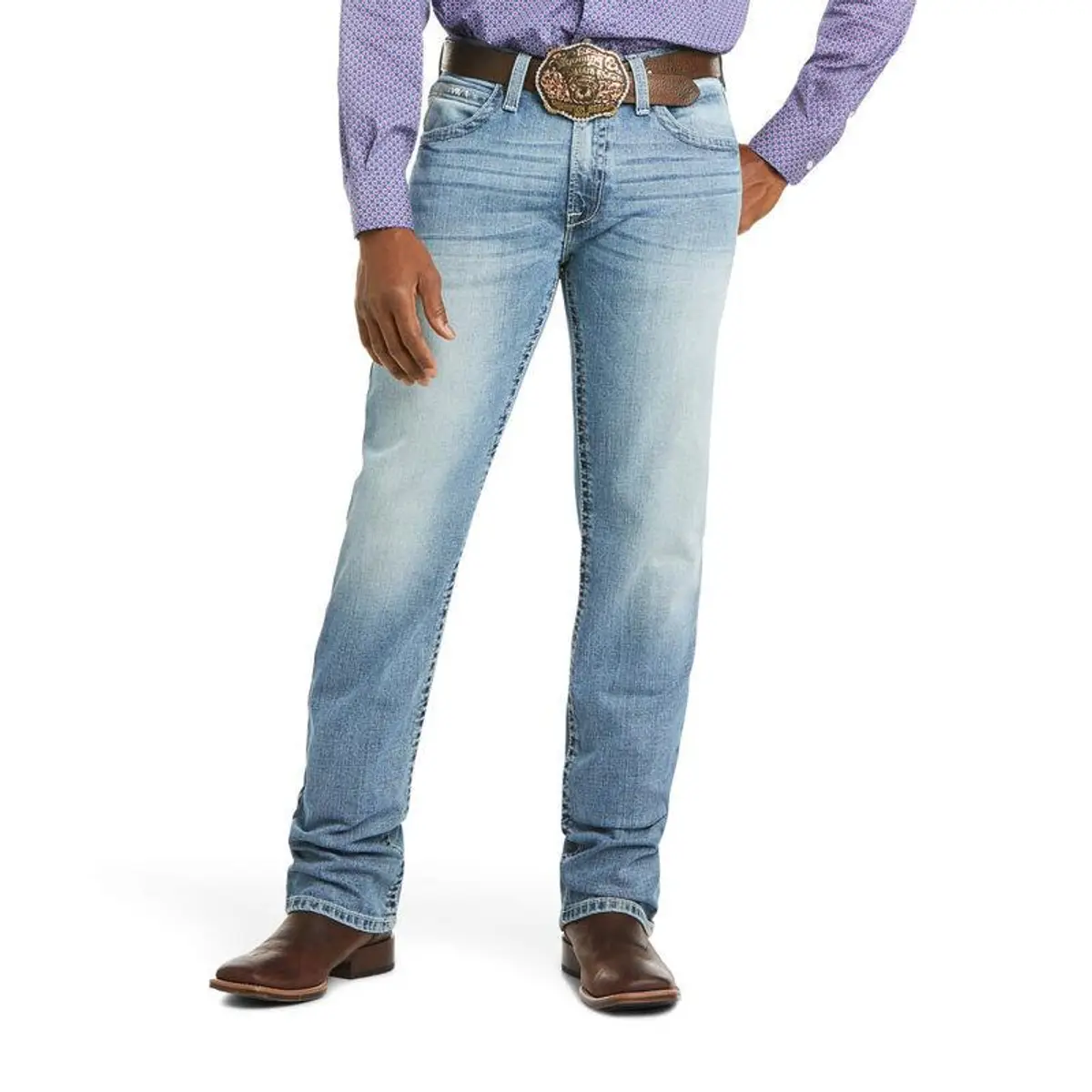 ARIAT Men's Relaxed Boot Cut Jeans