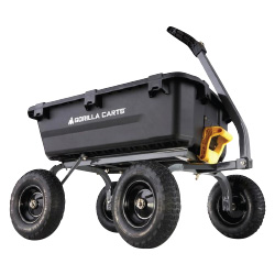 Gorilla Carts 1,200 lb. Poly Pull/Tow Cart