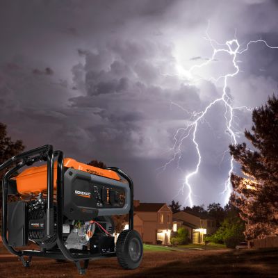Generac 6500 Watt Portable Generator Lifestyle