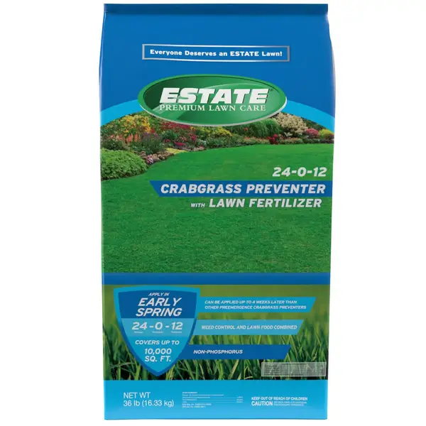 Estate Crabgrass Preventer with Lawn Fertilizer