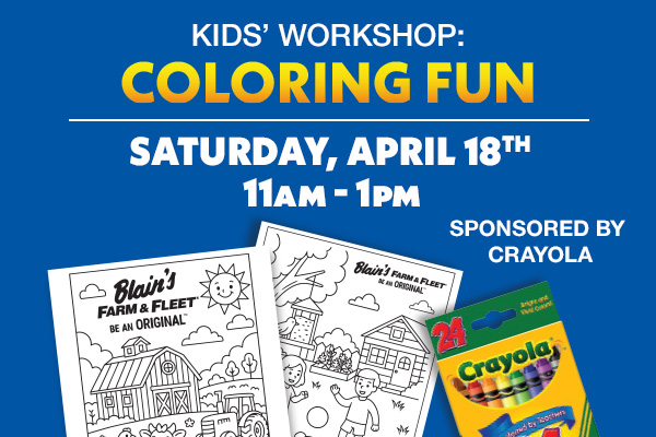 Kids' Workshop: April 18