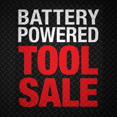 Battery Powered Tool Sale 