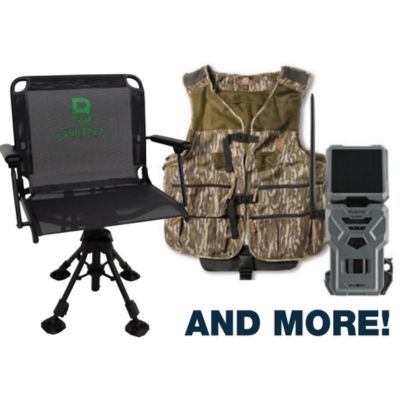 Outdoorsman giveaway for Blain's Fest with various prizes