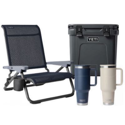 Yeti giveaway for Blain's Fest with various prizes
