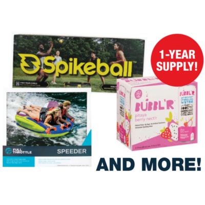 Summer fun giveaway for Blain's Fest with various prizes