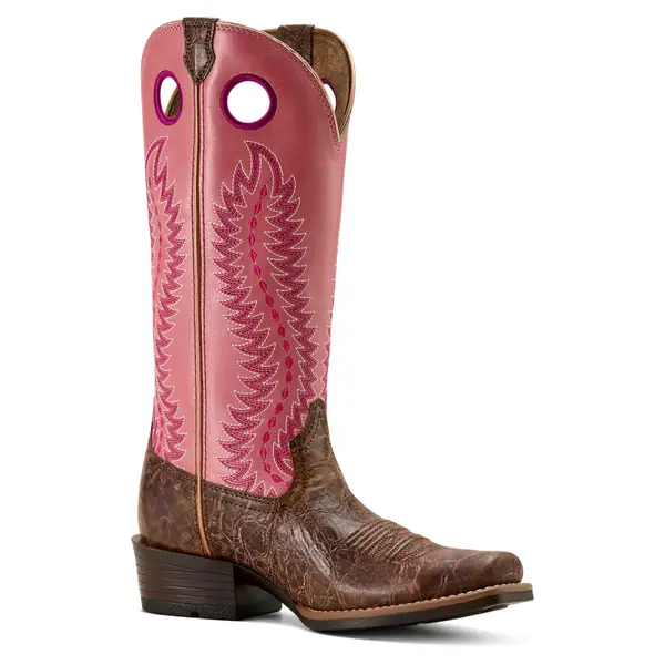 Pink cowgirl boots