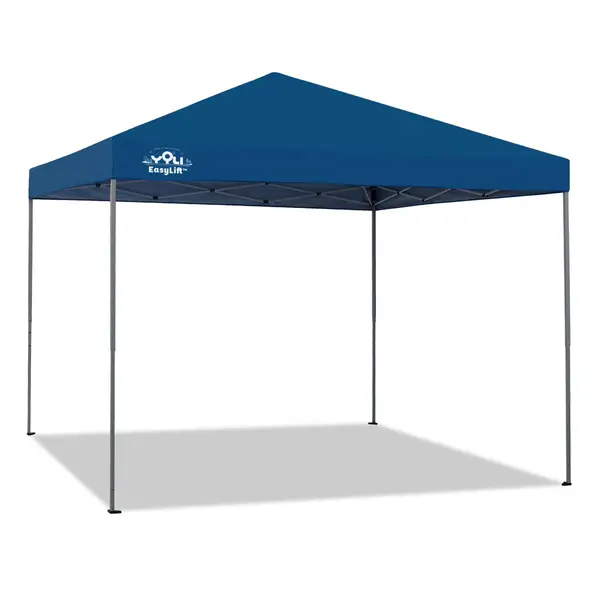 Blue easy lift canopy