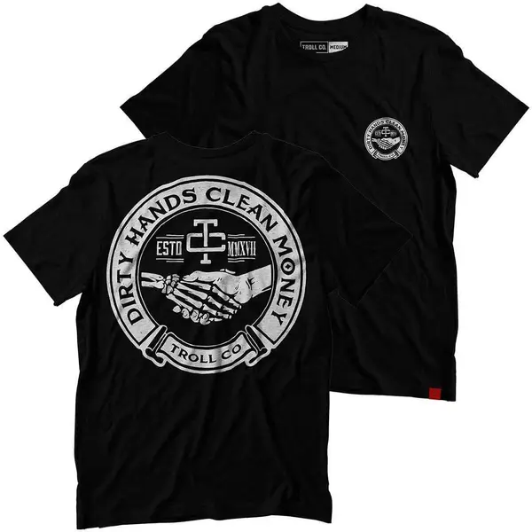 Black graphic tee