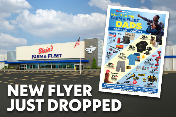 New flyer just dropped with store front and preview of flyer