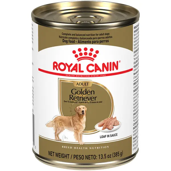 Royal Canin Breed Health Nutrition Golden Retriever Adult Loaf in Sauce Dog Food, 13.5 oz
