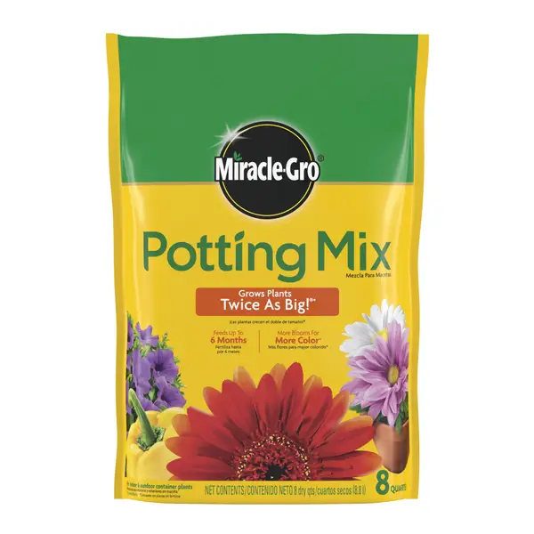Bag of Miracle-Gro Potting Mix