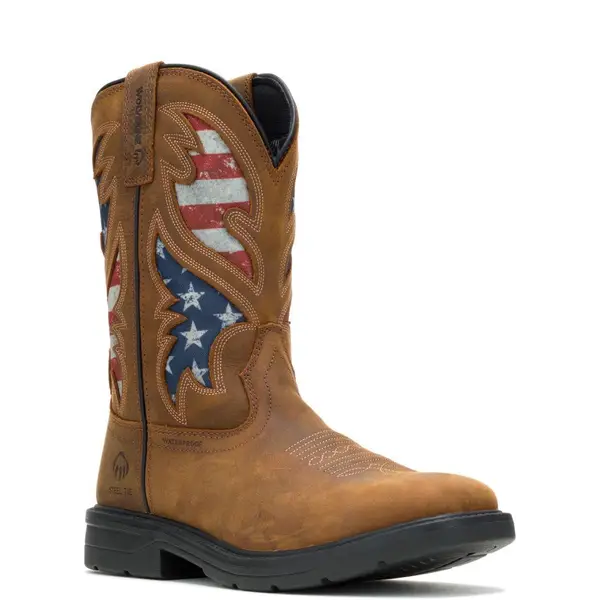 Wolverine Men's Rancher USA Flag Boots