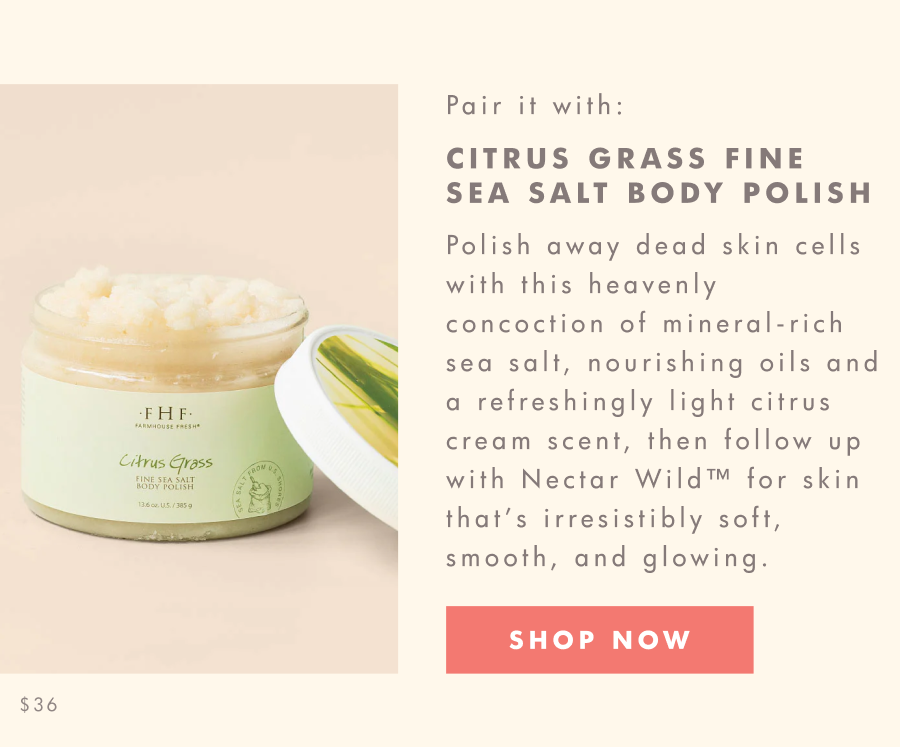 Citrus grass fine sea salt