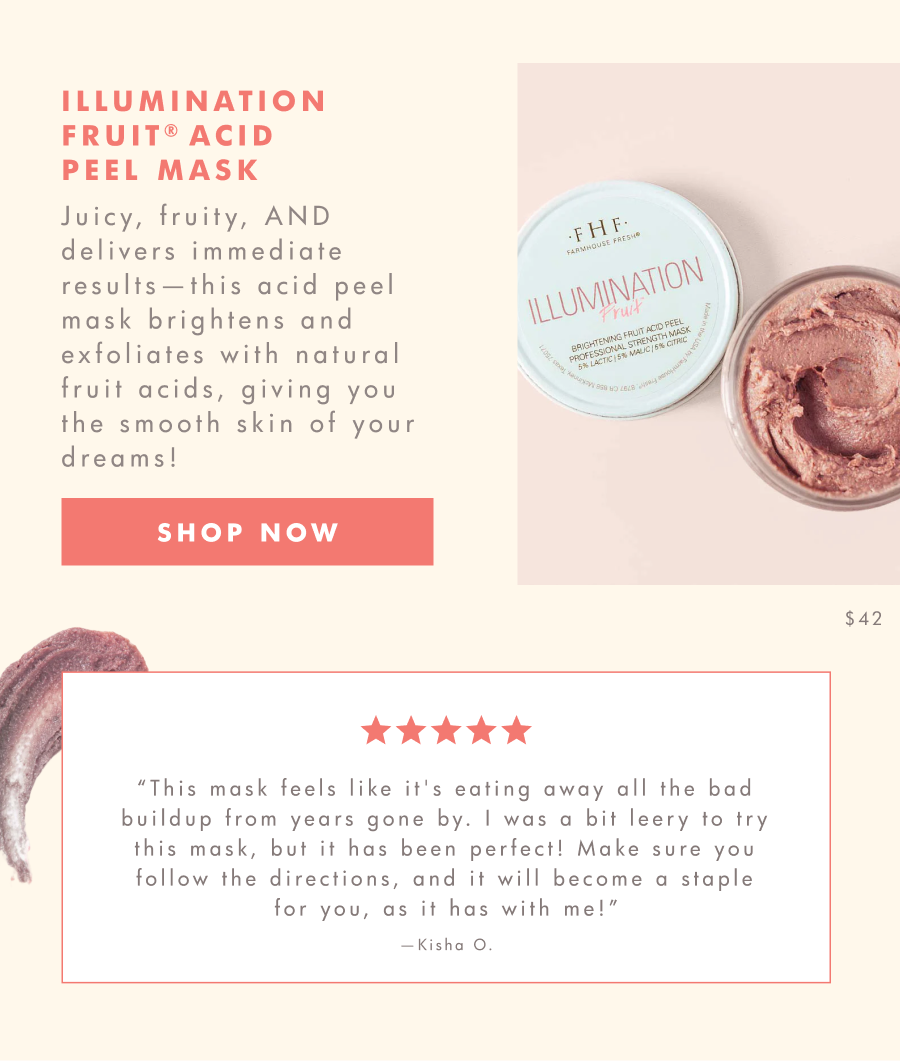 illumination fruit acid