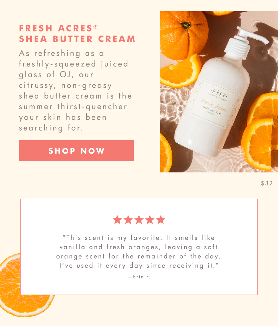 fresh acres shea butter 