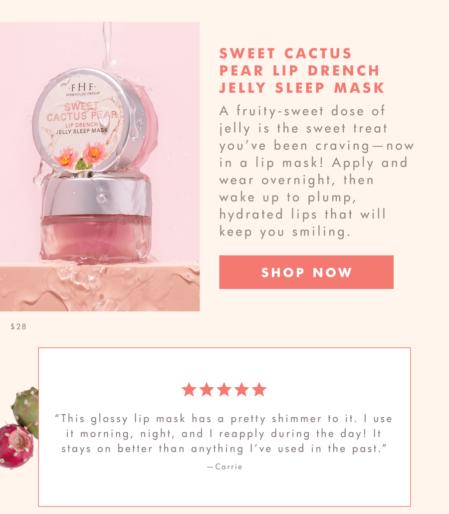 sweet®️ cactus pear lip drench