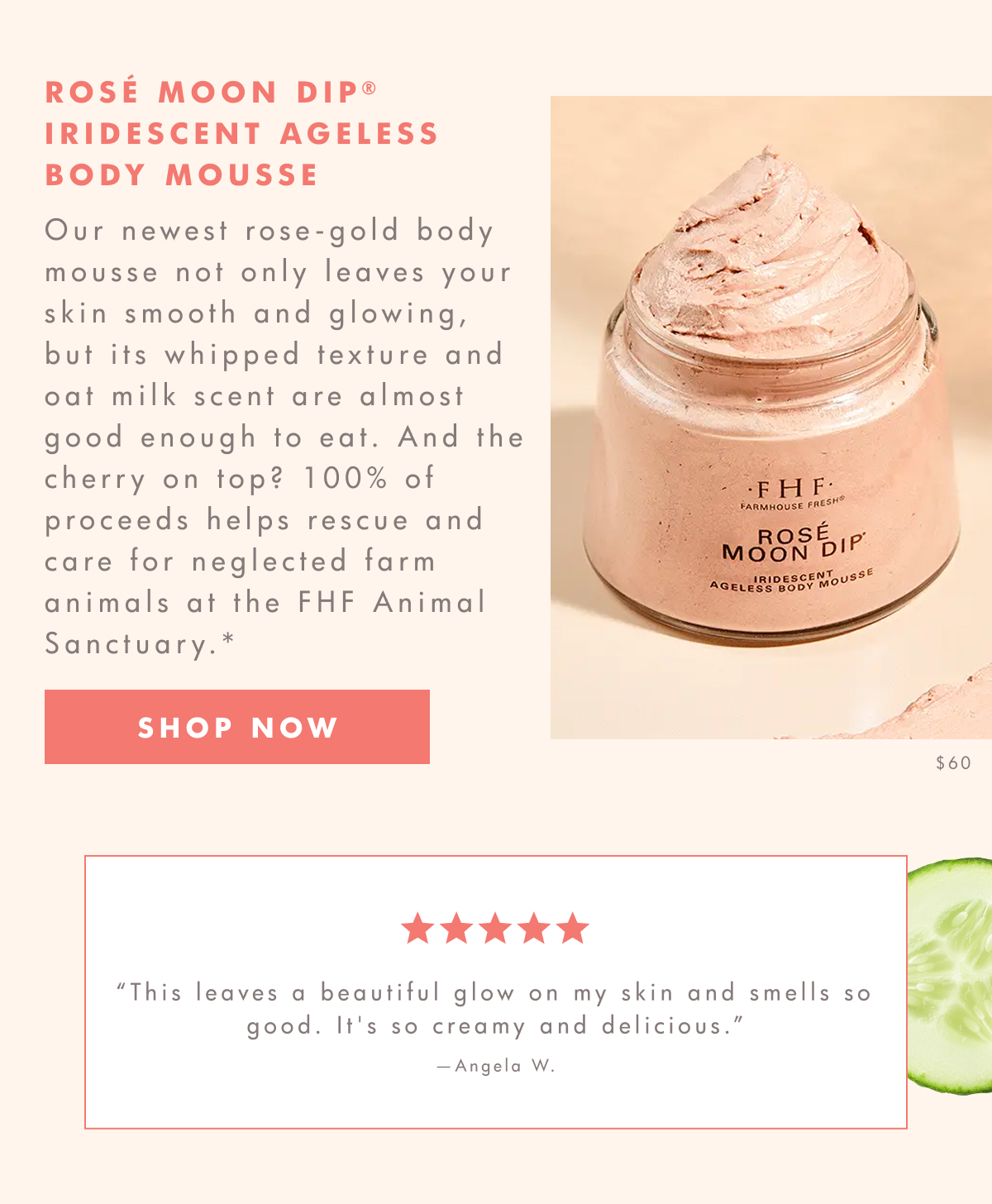 rosé moon dip®️