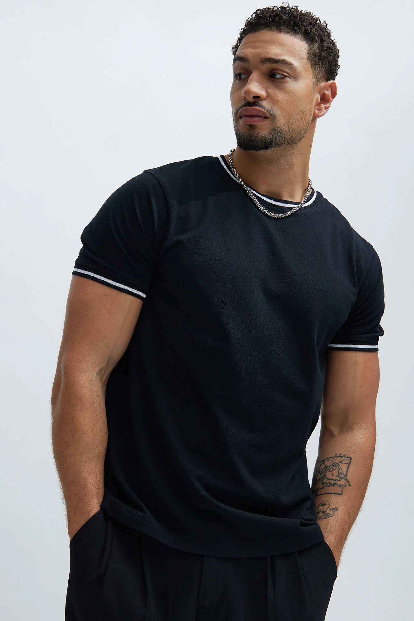 Image of Jaxon Short Sleeve Tee - Black