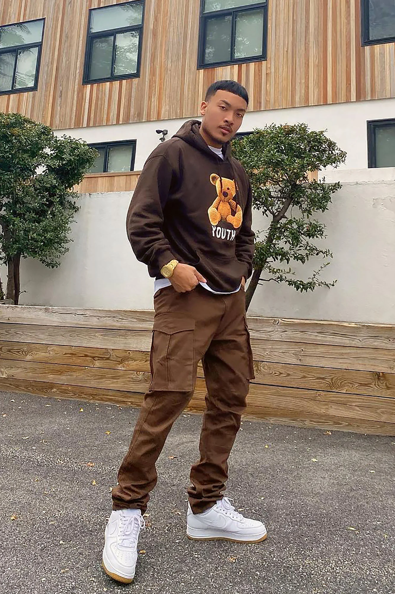 Image of Summer Games Slim Cargo Pants - Brown
