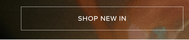White 'SHOP NEW IN' button with a clean border, set against a dark, textured background featuring earthy brown, rust, and faint teal tones. Discover the latest arrivals.