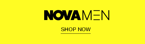 Nova Men fashion banner. Shop menswear now!